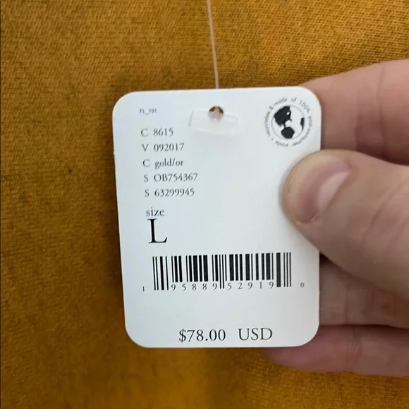 Free People Movement Women's Mustard Sweatshirt - Picture 3 of 7